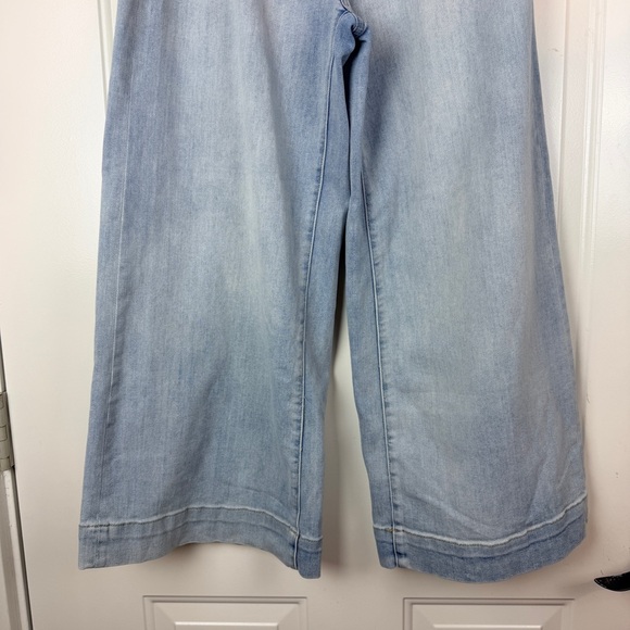 Miou Muse wide leg jeans tie waist sz medium - Picture 3 of 8